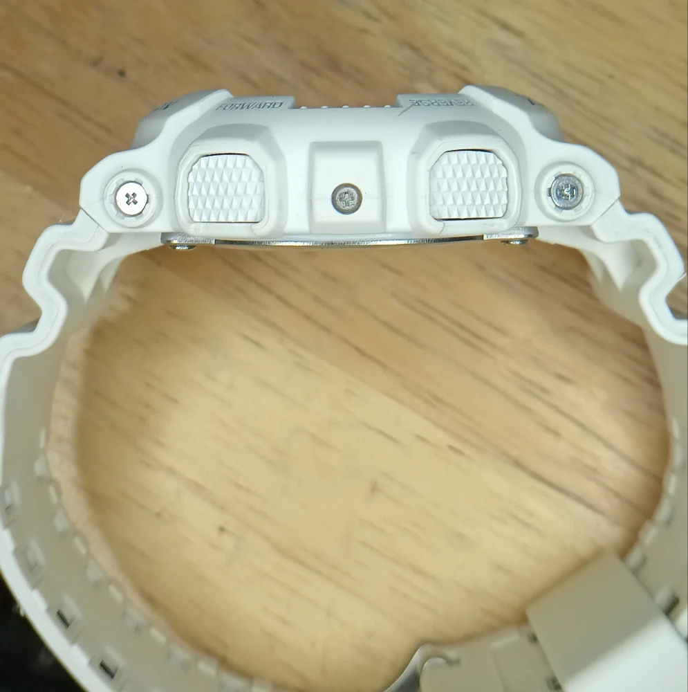 Casio Men's White G-Shock 5229 GA-120A Digital and Analog - Picture 3 of 8